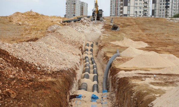 Mardin'de Kesintisiz İçme Suyu Sağlayacak Projede Çalışmalar Hızla Devam Ediyor