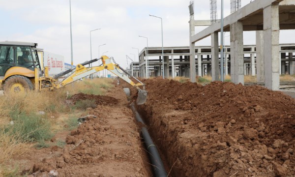 MARSU, Kızıltepe Yeni Sanayi Sitesinde Altyapı Çalışmaları Başlattı