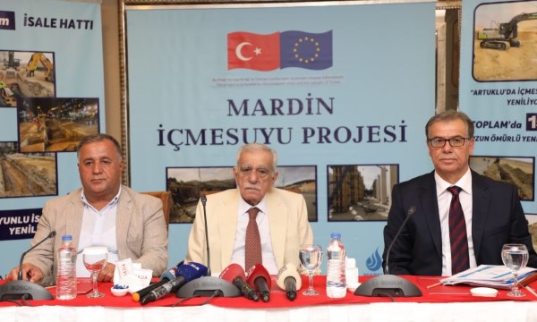 Mardin İçme Suyu Projesi’nin Yüzde 55’i Tamamlandı