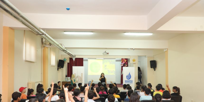 MARSU 10 İlçede Su Tasarrufu Eğitimleri Verdi