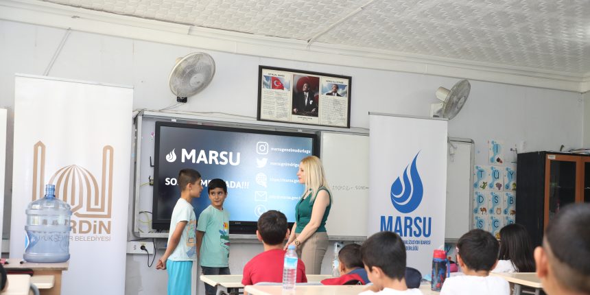 MARSU 10 İlçede Su Tasarrufu Eğitimleri Verdi