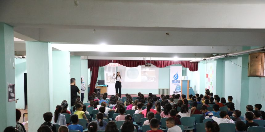 MARSU 10 İlçede Su Tasarrufu Eğitimleri Verdi