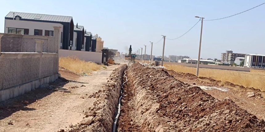 MARSU’dan Kızıltepe’de İçme Suyu ve Altyapı Çalışmaları