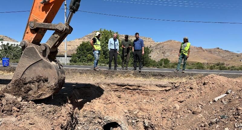 MARSU Derik’te Yılların Sorununu Çözüyor