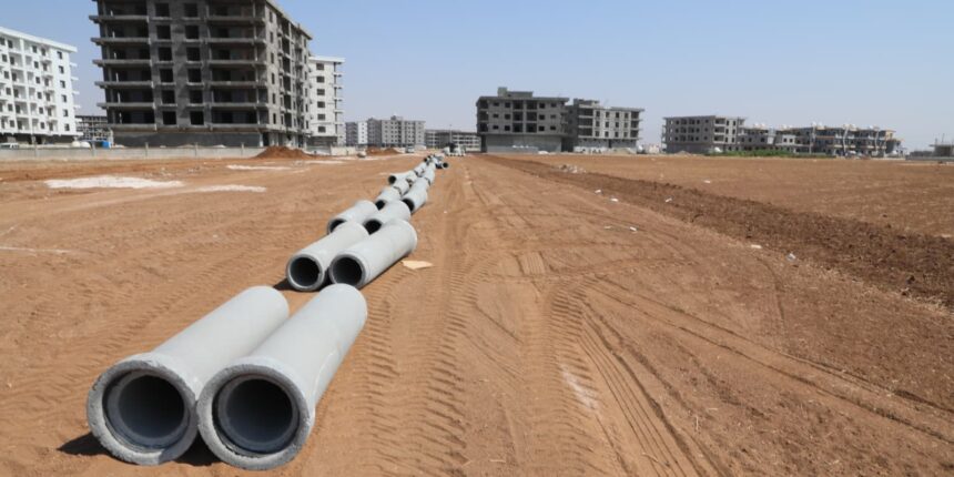 Kızıltepe Turgut Özal Mahallesi’nde 12 Bin Metrelik Atıksu Çalışmaları Devam Ediyor