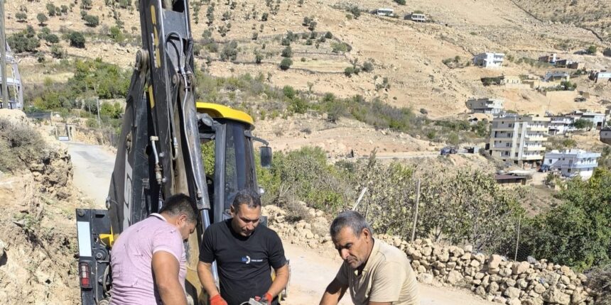 MARSU, Dargeçit’te İçme Suyu Hattını Rahatlatacak Çalışmayı Tamamladı