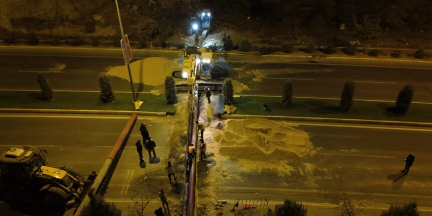 Artuklu’yu rahatlatacak içme suyu projesinde kritik bir aşama daha tamamlandı