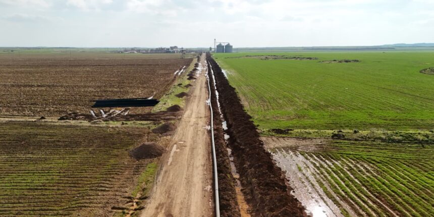 MARSU, Mardin’in en büyük grup içme suyu hattında yenileme çalışması başlattı