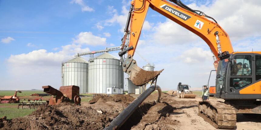MARSU, Mardin’in en büyük grup içme suyu hattında yenileme çalışması başlattı