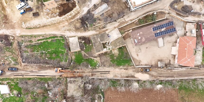 MARSU, Midyat Çaldere Mahallesi’nde Yılların Sorununu Çözüme Kavuşturuyor