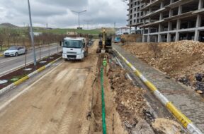 Nur Mahallesi’nde Atıksu Hattı Döşeme Çalışması Tamamlandı