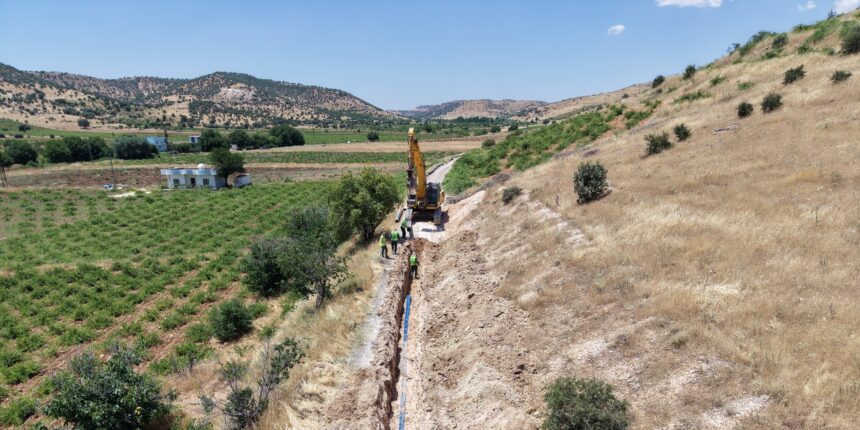 MARSU, Kabala Mahallesi’nin Yaklaşık 40 Yıllık Ana İsale Hattını Yeniliyor