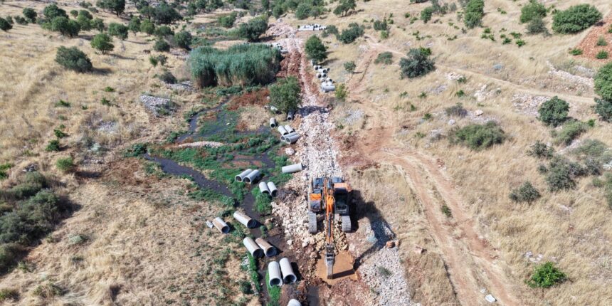 MARSU, Bir Dereyi Daha Yer Altına Alıyor; Tarım Arazileri Korunuyor