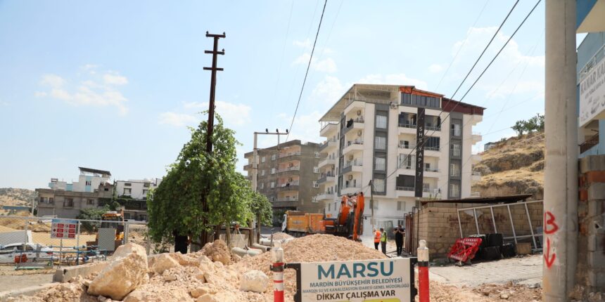MARSU’dan Mazıdağı’na 3600 Metrelik Altyapı Yatırımı